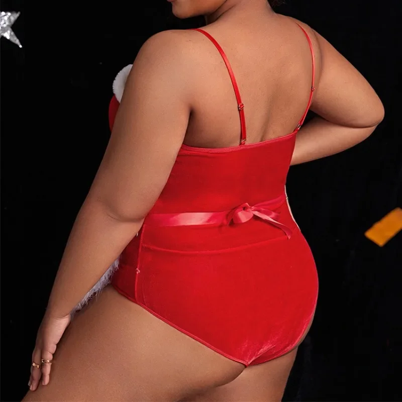 Pajamas Women Dresses Erotic Costume 18 Dress Christmas Woman Sexi Sets Hollow Uniform Plus Size Porn Sexy Skirt  Cosplay