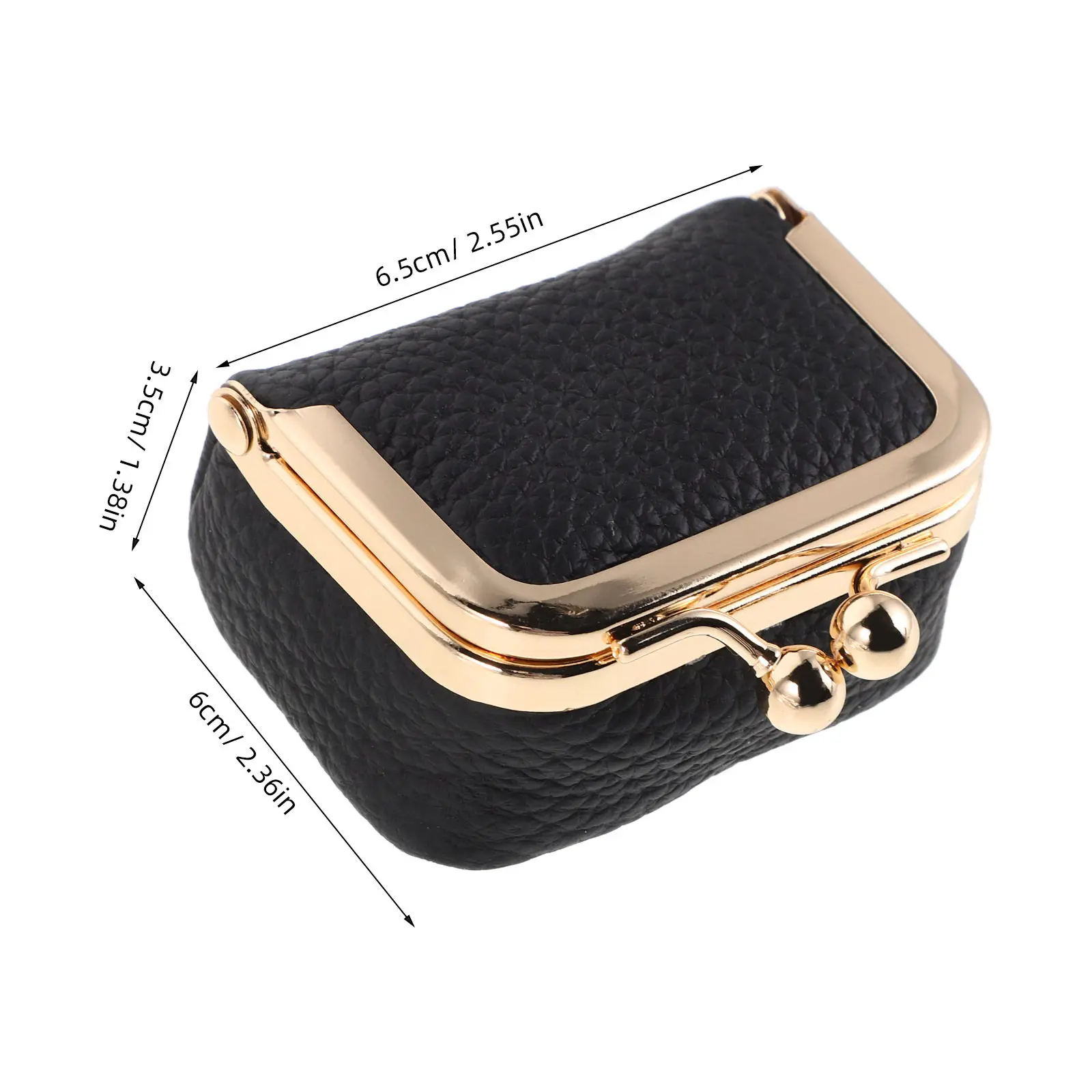 Vintage Metal Mini Jewelry Box with Kiss Lock Travel Organizer for Rings Necklaces Earrings Coins Small Portable Jewelry Case