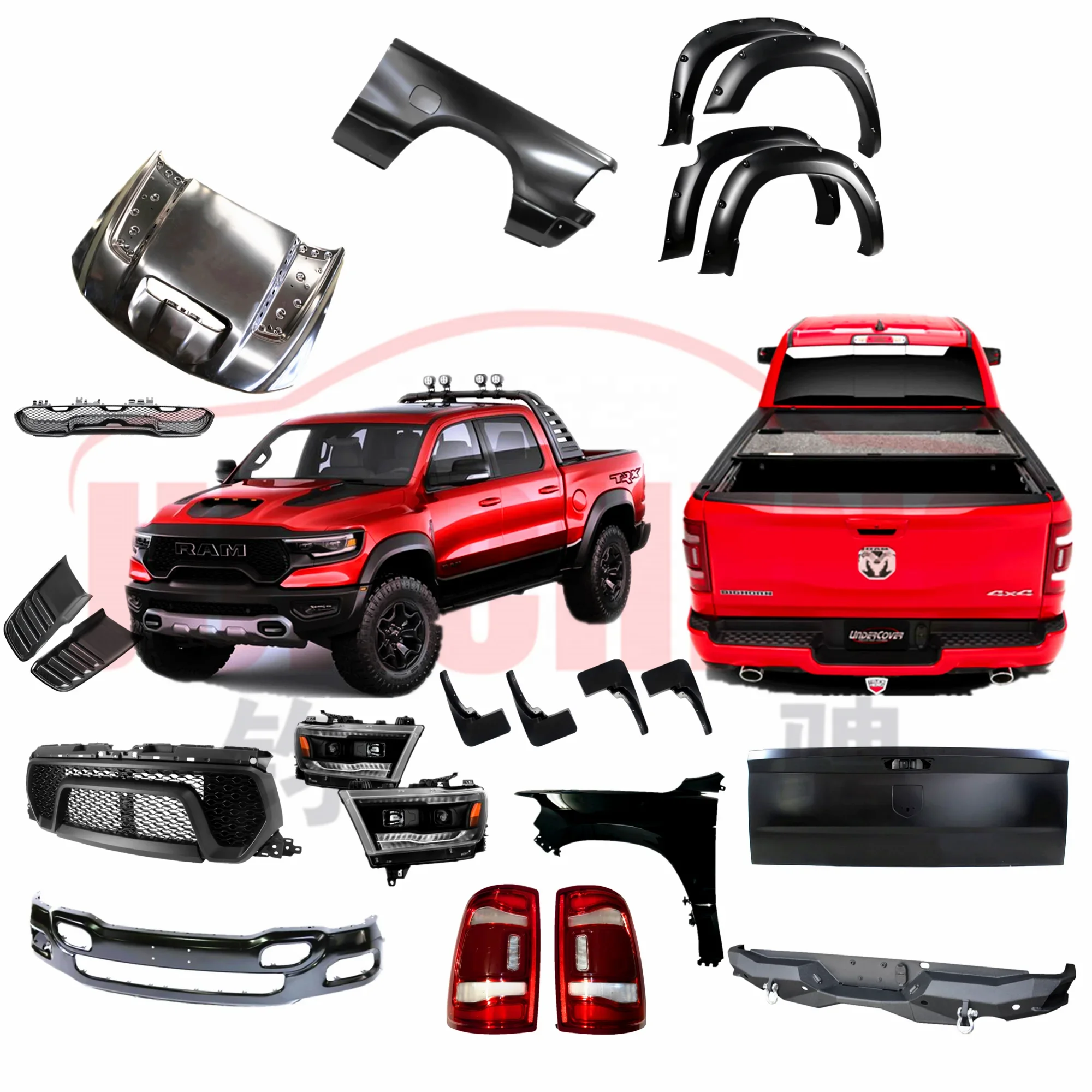 2019-2021-2022 Dodge  Ram 1500 TRX auto Car Body parts Kits accessories for sale