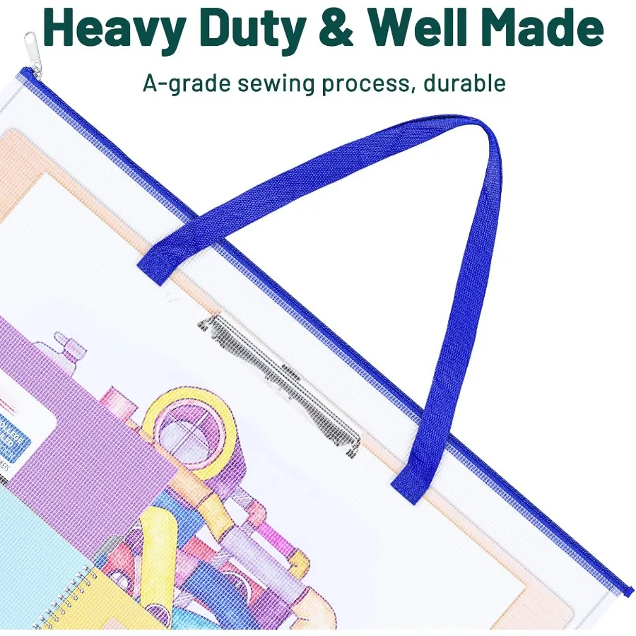 Pinnwand-Poster-Aufbewahrungstasche, Kunst-Portfolio-Tasche für Kunstwerke, Kunstwerke, Aufbewahrungskoffer für Poster, Pinnwand-Displays, Scrapb