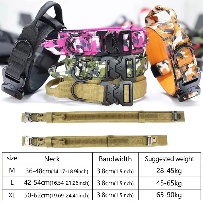Tactical Nylon Dog Training Collar 4