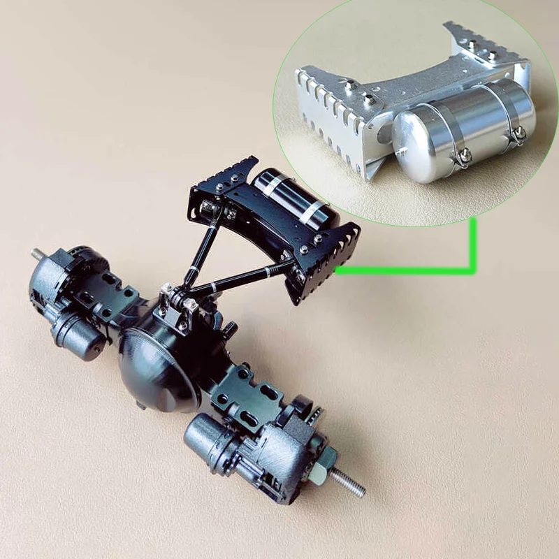 

Металлический однолучевой бензобак для радиоуправляемого грузовика Tamiya 1/14 SCANIA 770S R620 VOLVO BENZ Arocs MAN TGX, автомобильные аксессуары