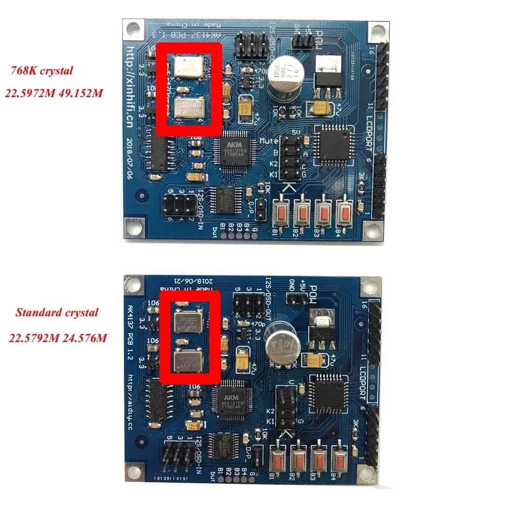 DLHiFi AK4137 Raspberry Pi IIS DAC Decoder Board Support I2S 32bit 384K DSD256