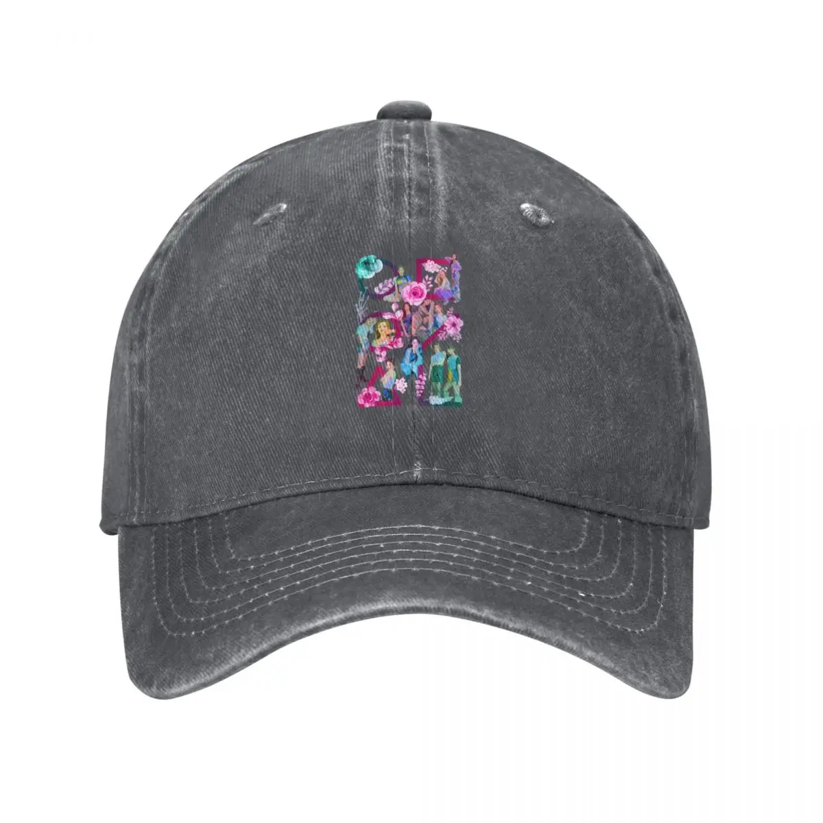 LOONA flowers design Baseball Cap Luxury Brand Hood Women Caps Men's