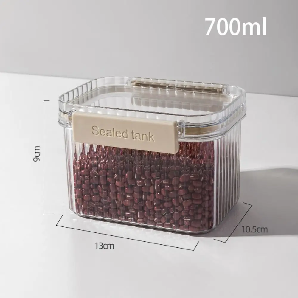 Plastic Kitchen Sealed Jar New Stackable Kitchen Storage Multigrain Tank Bottle Food Grade Durable Food Storage Box