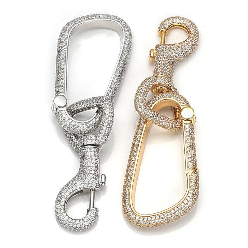 

Keychain ins creative, zircon design personalized jewelry, car pendant keychain