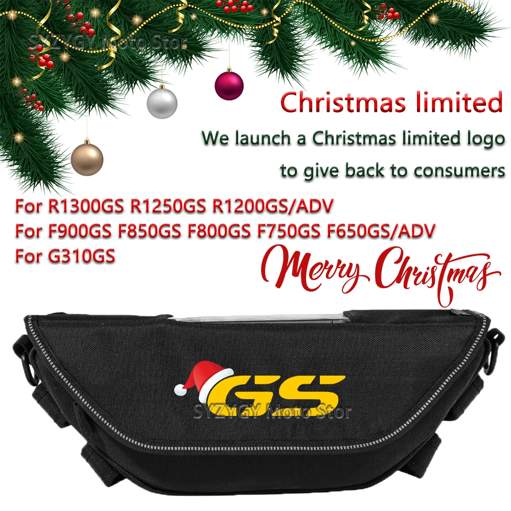 

For BMW R1250GS R1300GS R1200GS F850GS F900GS F750GS F650GS F800GS/ADV G310GS Motorcycle waterproof bag Christmas limited