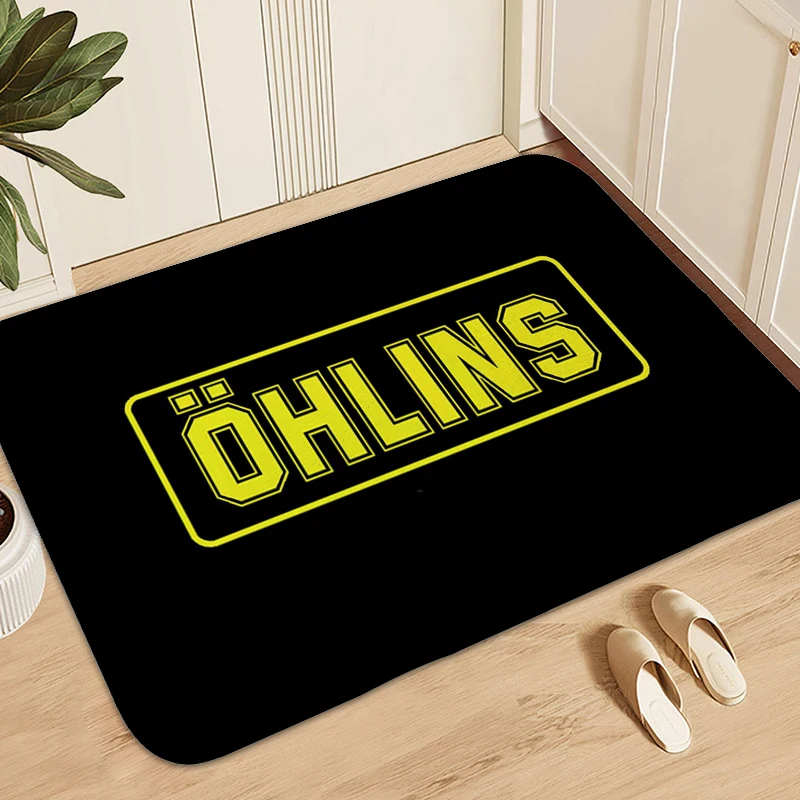 

Carpet for Bedroom O-Ohlins Washable Non-slip Kitchen Bathroom Living Room Rug Home Entrance Mats Funny Doormat Entrance Door