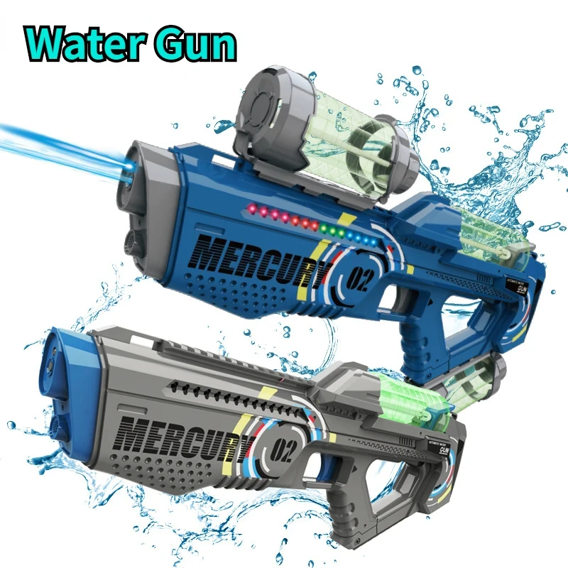 Electric Water Gun Children Toy Squirt Toy for Boys High-pressure Strong Charging Energy Bared Water Pistol Kids Toys Gift