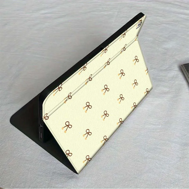 Kleines Schleifenmuster für iPad Mini Air 1 2 3 4 5 6 7 6. 7th 9 11 13 M3 M2 Gen 7.9 8.3 10.9 Zoll 2025 Tablet-Hülle