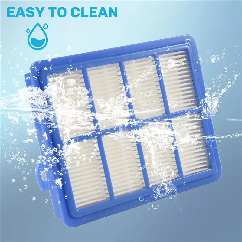 Сменный моющийся фильтр для Philips Electrolux AEG EFH12W AEF12W FC8031 EL012W Hoover H12 H13