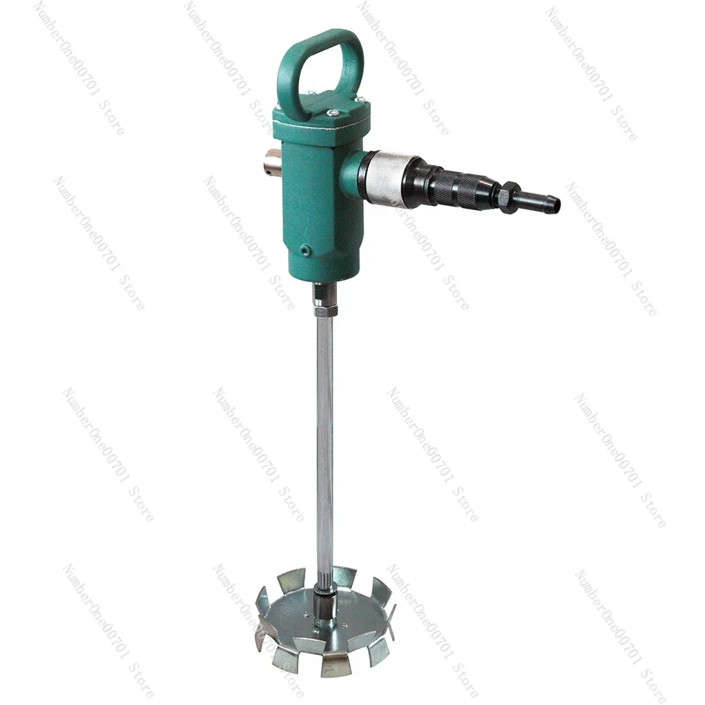 

50-250L Portable Pneumatic Mixer Industrial Air Mixing Machine Paint Hand Held Air Agitator Anti-Explosion Blender 2500RPM
