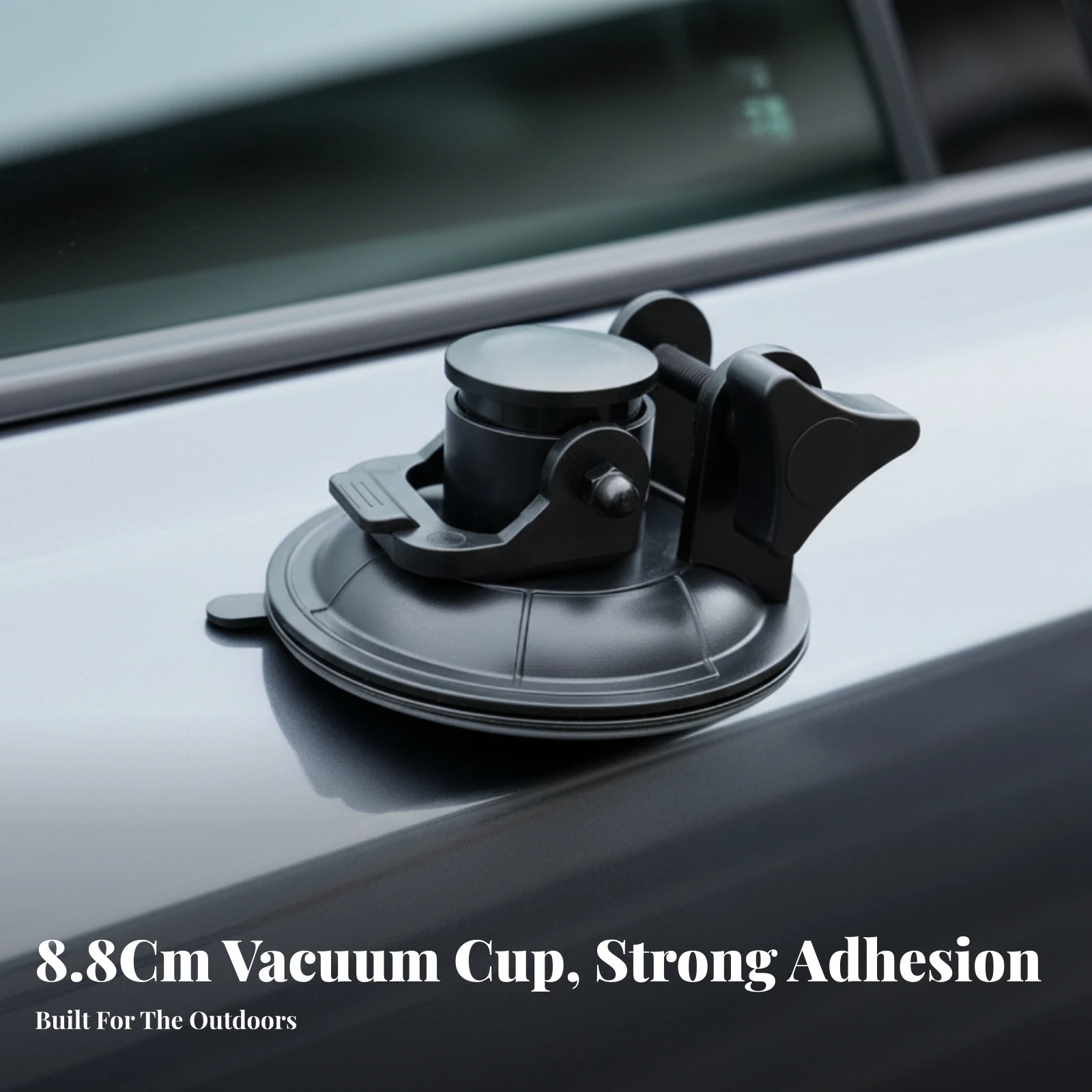 Suction Cup Mounting Base Secure Action Camera Mount Base Action Camera Mount Adjustable Universal for Videographers