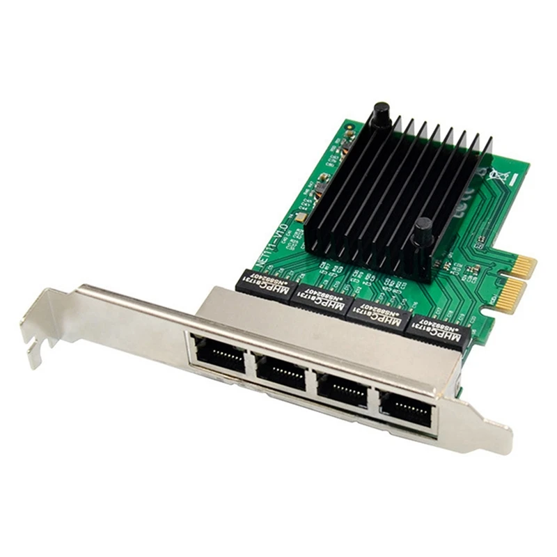 T31C-2X Pci-E X1 Gigabit Network Card Pci-Express 4 Port Ethernet Network Card Rtl8111f Ethernet Lan Card