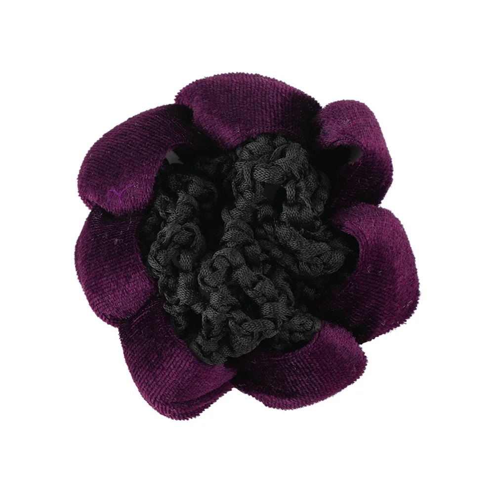 

Hot Sale Elastic Lace Velet Edge Bun Cover Updo Styling Tool Hair Nets Ballet Crochet Snood