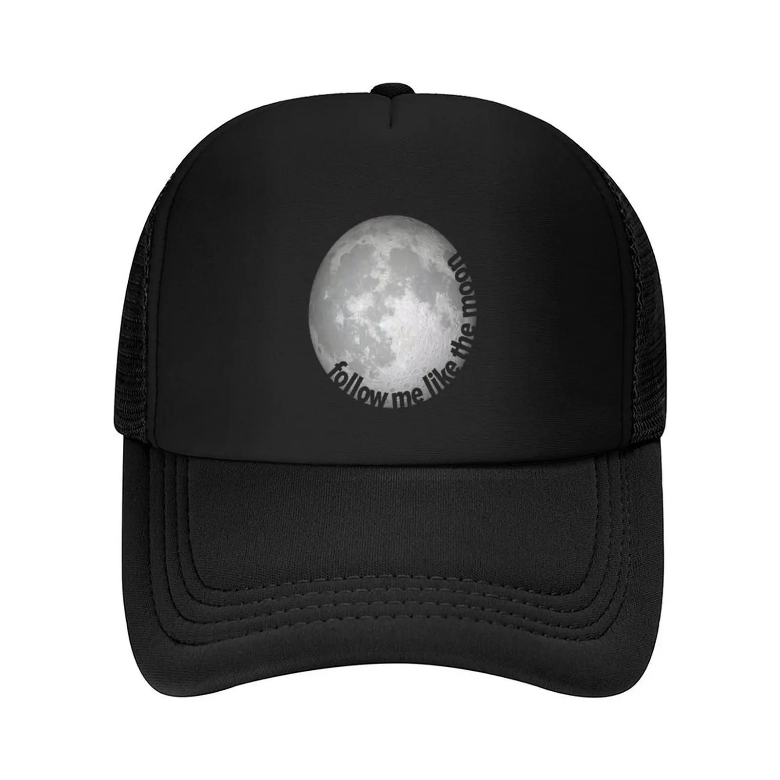 

Follow Me Like The Moon Sammy Rae Baseball Cap Trucker Cap Horse Hat Bobble Hat fashionable Male Women's