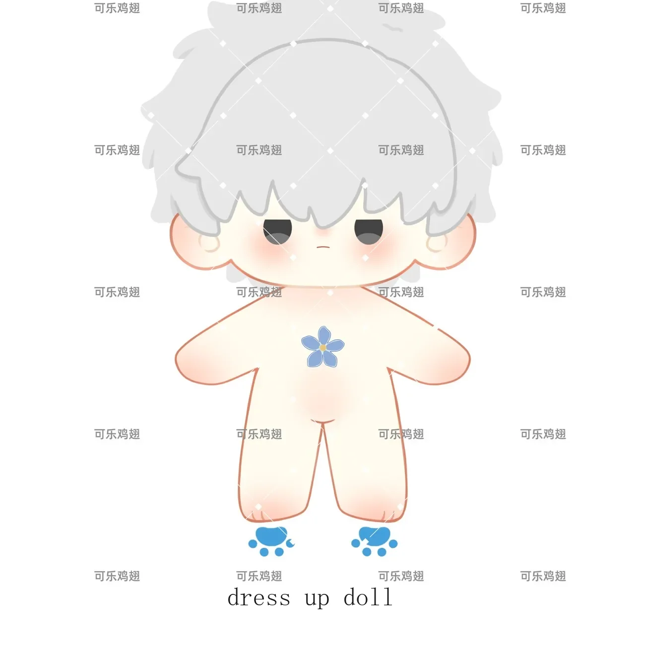 Link clique charles lucas adorável figura de pelúcia algodão boneca estudante brinquedos de pelúcia jogo boneca 20cm peludo plushie coleção presente