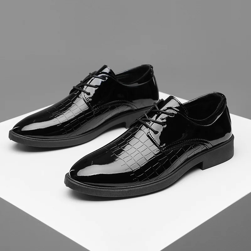 

Men's leather shoes, business formal leather shoes, casual men's leather shoes are versatile Dress shoes