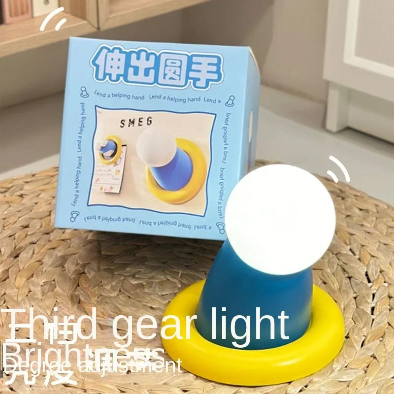 Kawaii Anime Doraemon Patting Light Soft Light Eye Protection Cute Ornament Children\'s Sleep Companion Nightlight Birthday Gift