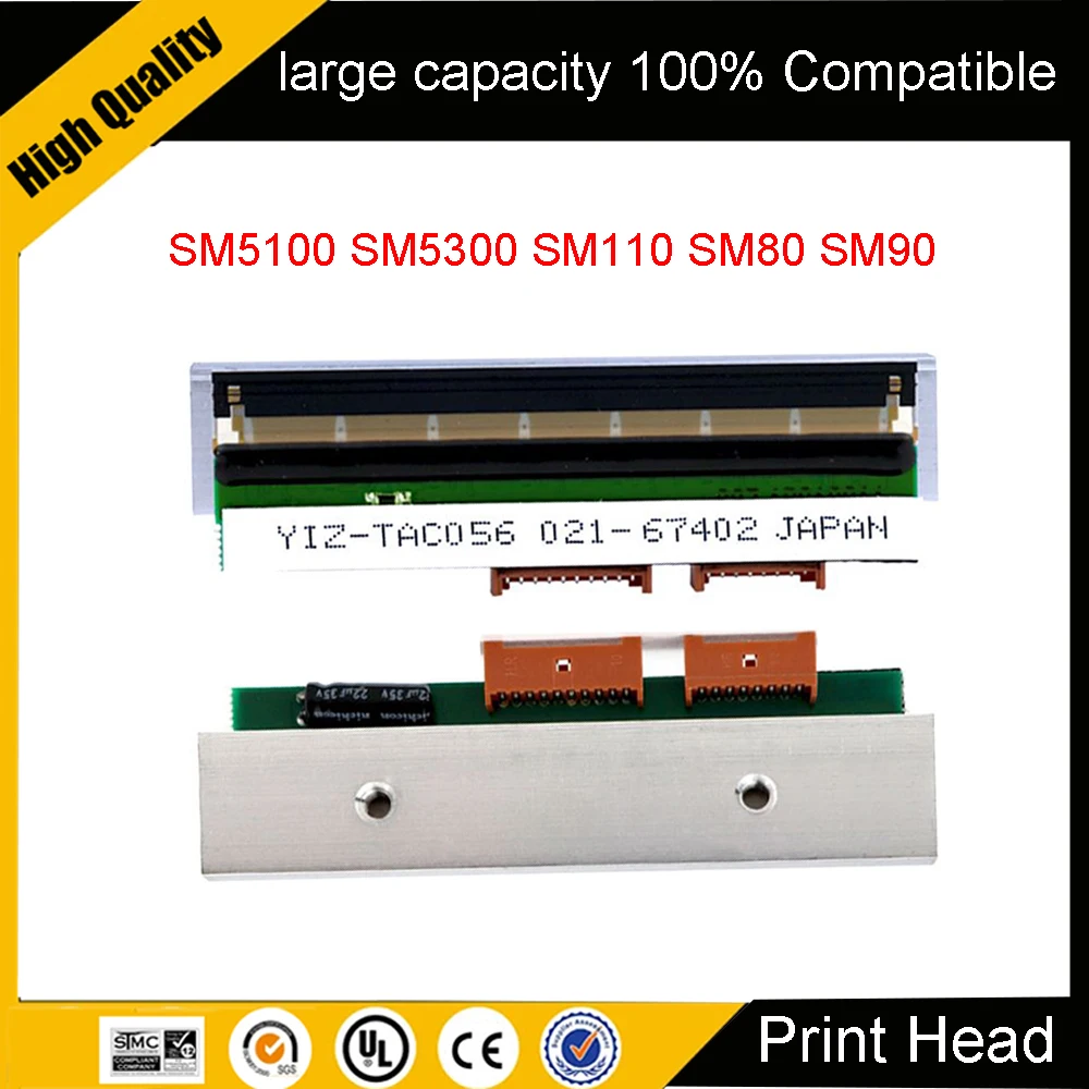 

Печатающая головка SM80 SM90 SM100 SM110 SM300 SM5100 SM5300 Термопечатающая головка для масштабного принтера DIGI SM-100 SM-110 SM-300 SM-5100