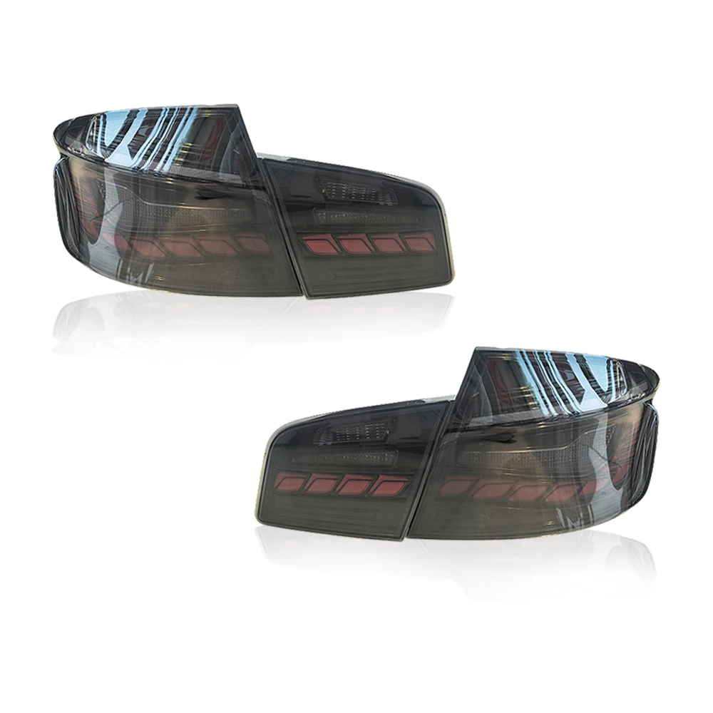 Upgrade Dragon Scale LED Style Red Taillight Rear Lamp for BMW 5 Series F10 F18 2011-2017 New Condition 12V Tail Lamp
