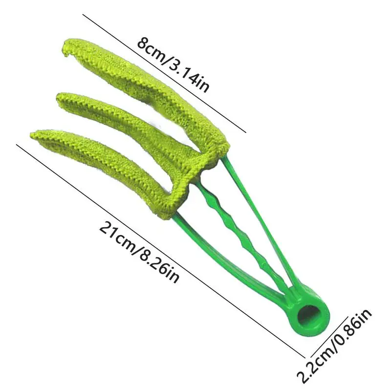 Microfiber Blind Duster Microfiber Car Auto Air Conditioner Multi Function Vent Outlet Cleaning Brush Home Window Shade Shutter