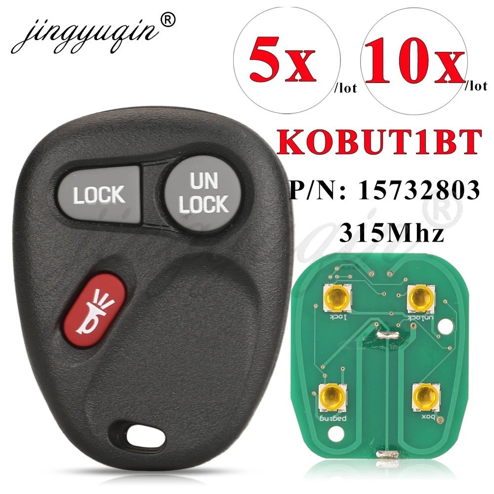 

KOBUT1BT 315 МГц дистанционный ключ от автомобиля для Chevrolet Suburban Silverado Prizm Tahoe S10 GMC Yukon Sierra Sonoma 1998++