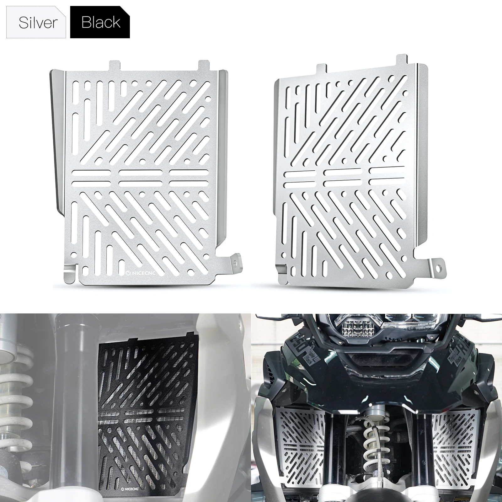 

For 2019-2023 BMW R1250GS R1250 GS Radiator Guard Radiator Protection Covers for BMW R1200GS 2016 2017 2018