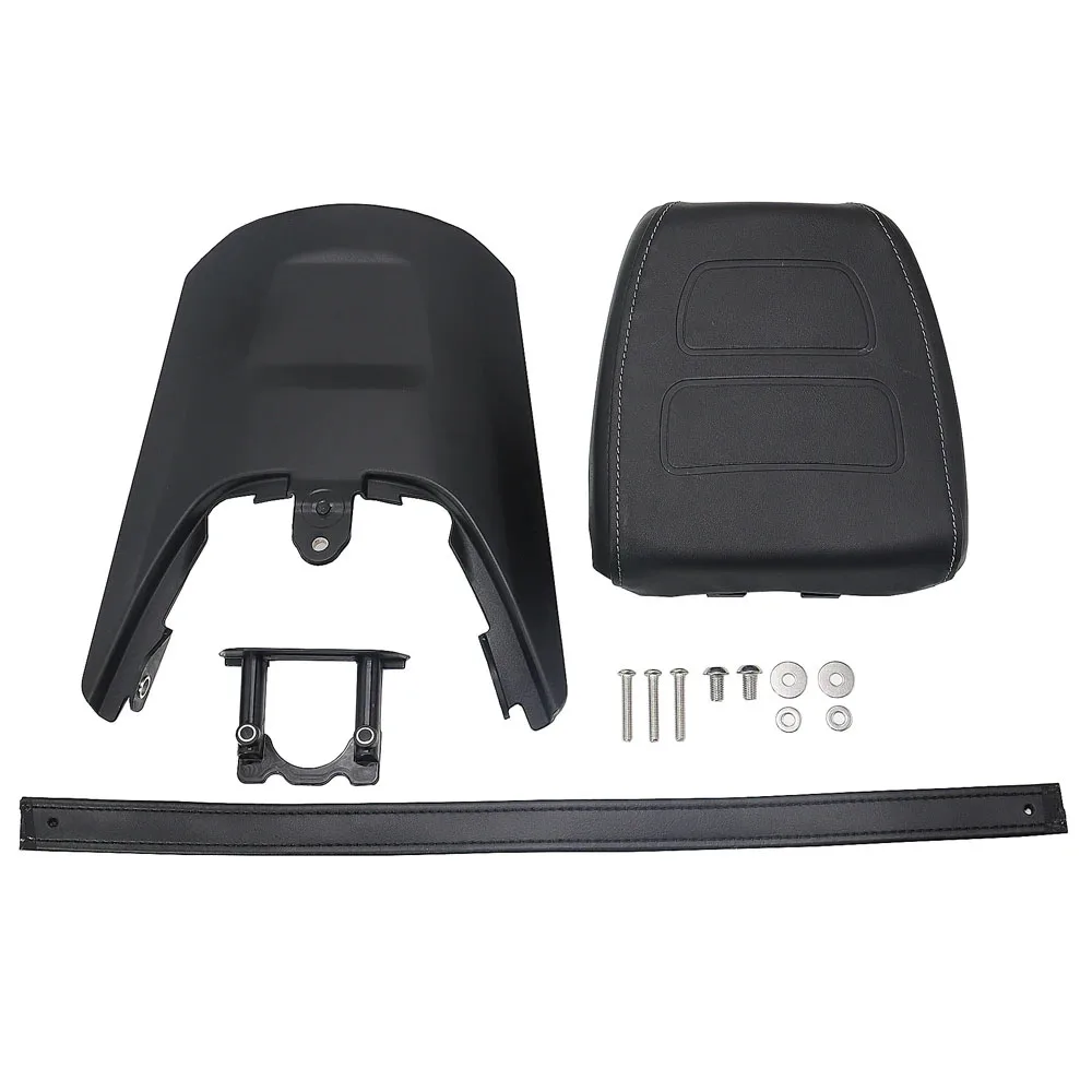 Black Motorcycle Short Passenger Sissy Bar Rear Backrest Seat Kits For Harley Sportster S 1250 S RH 1250 S 2021 2022 2023