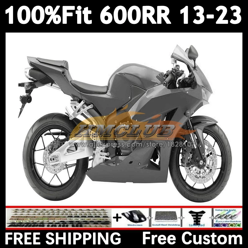 OEM Kit For HONDA CBR600 CBR 600RR 600 CC F5 RR 62No.42 CBR600RR 13 14 15 16 17 18 2019 2020 gloss grey 2021 2022 2023 Fairing