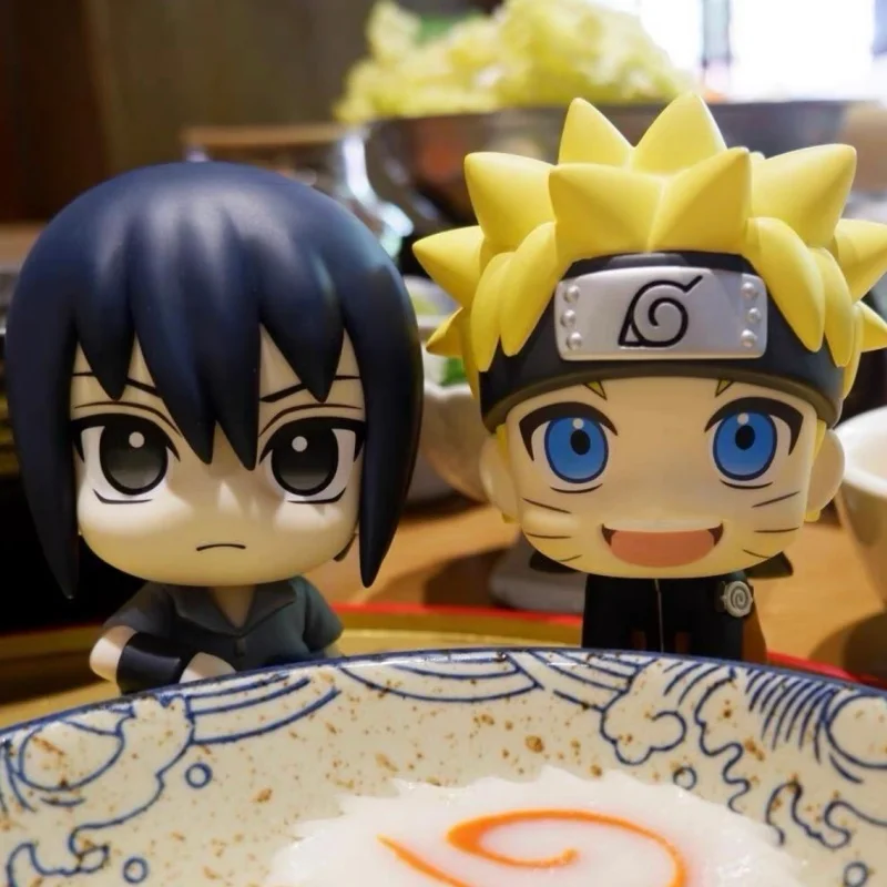 

Naruto Q Version Kakashi Car Mounted Sasuke Figurine Model Uchiha Itachi Sitting Ornament Gift Festival Gift Desktop Decoration