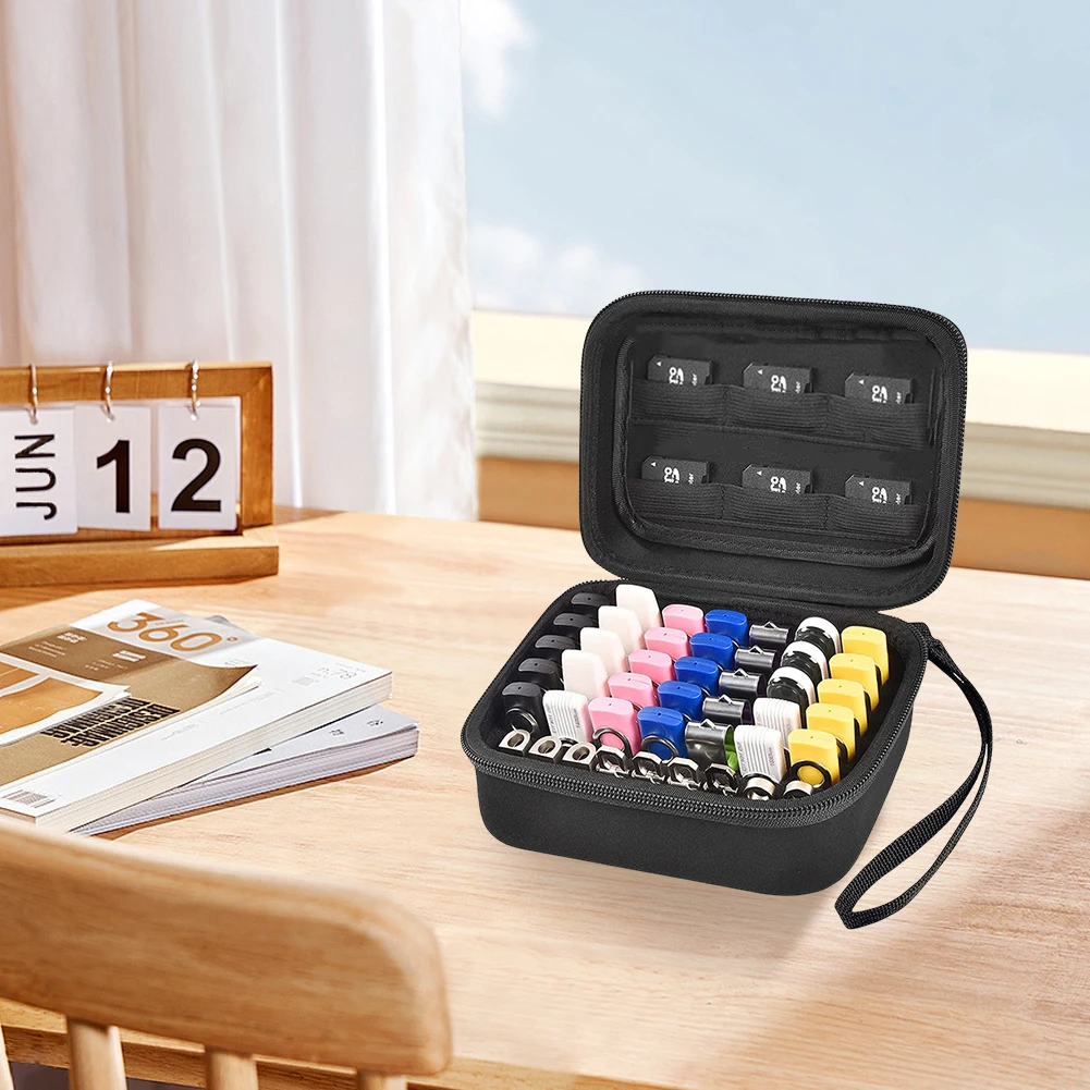 USB Flash Drive Case SD Card Storage Case Holder Dustproof Portable USB Carrying Bag Shockproof Electronic Accessories Organizer
