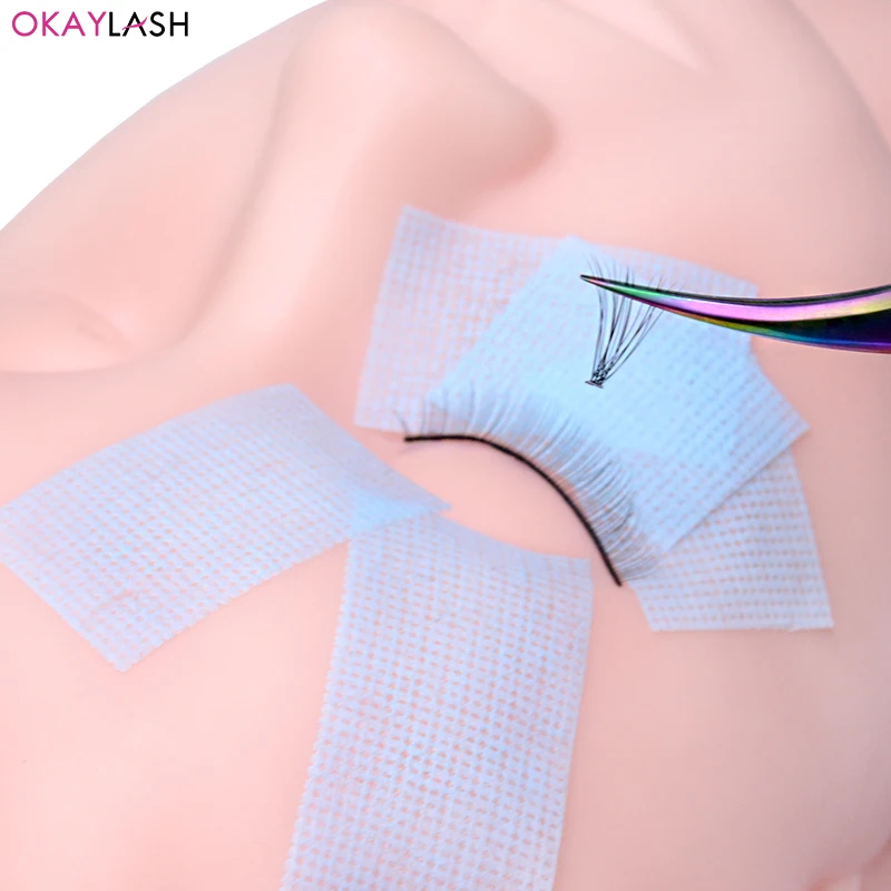 4/2Pcs Wide Tapes For Eyelash Extension Soft Breathable Eye Patches Non-woven Micropore Grafting Sticker Tapes  Tools