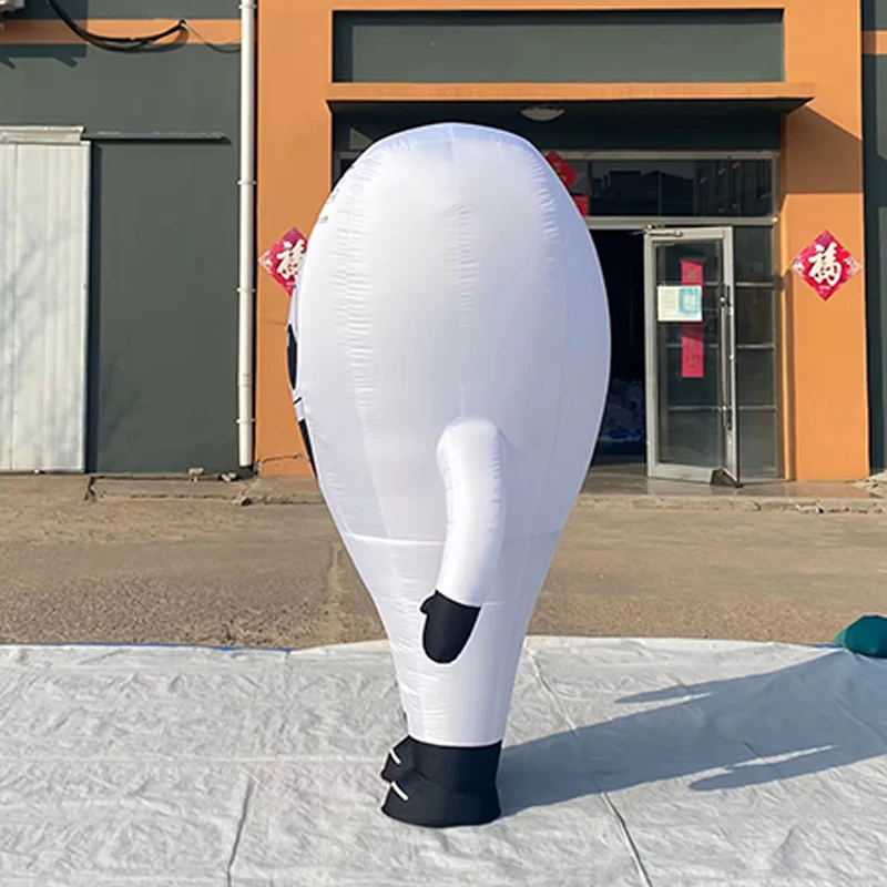 Customized Inflatable Tooth Walking Costume Advertising Inflatable Interactive Cartoon Mascot