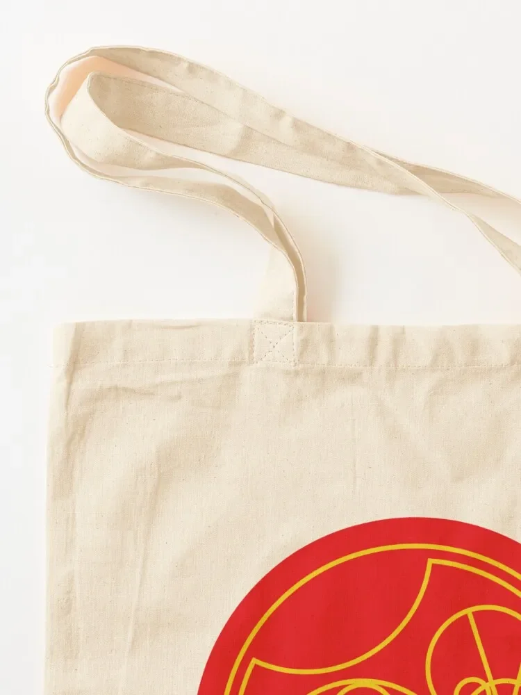 F#*￡ You in circular gallifreyan (red) Tote Bag Handbags women Candy bags Canvas Canvas shoulder bag