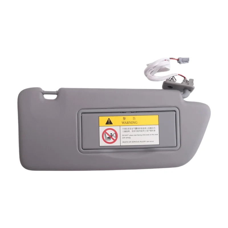 

Durable-Car Sun Visor 8163EG Sunshade Interior For 2008 3008 301 308 308S 408 508 Citroen C5 98158119ZQ 98158116ZQ Right