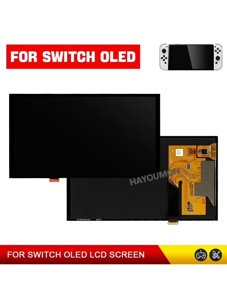 Original-Ersatz für Switch OLED LCD-Bildschirm-Display für NS Switch OLED-Konsole Montage Gaming-Zubehör