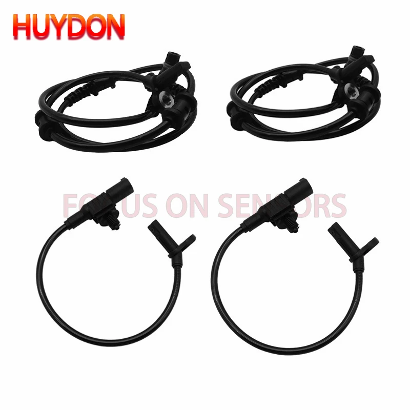 

4PCS Front Rear ABS Wheel Speed Sensor 1645400717 1645400917 For Mercedes-Benz Gl320 Gl350 Gl450 Gl550 Ml320 Ml350 Ml450 R350