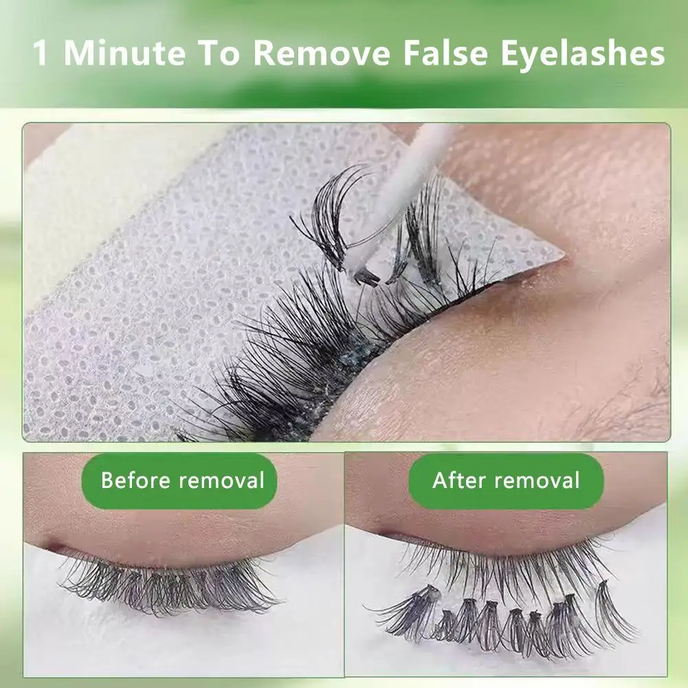 Wimper Lijm Remover Crème Fruitsmaak Lash Lijm Snelle En Veilige Wimper Extension Remover Crème Niet-irriterend Makeup Tools