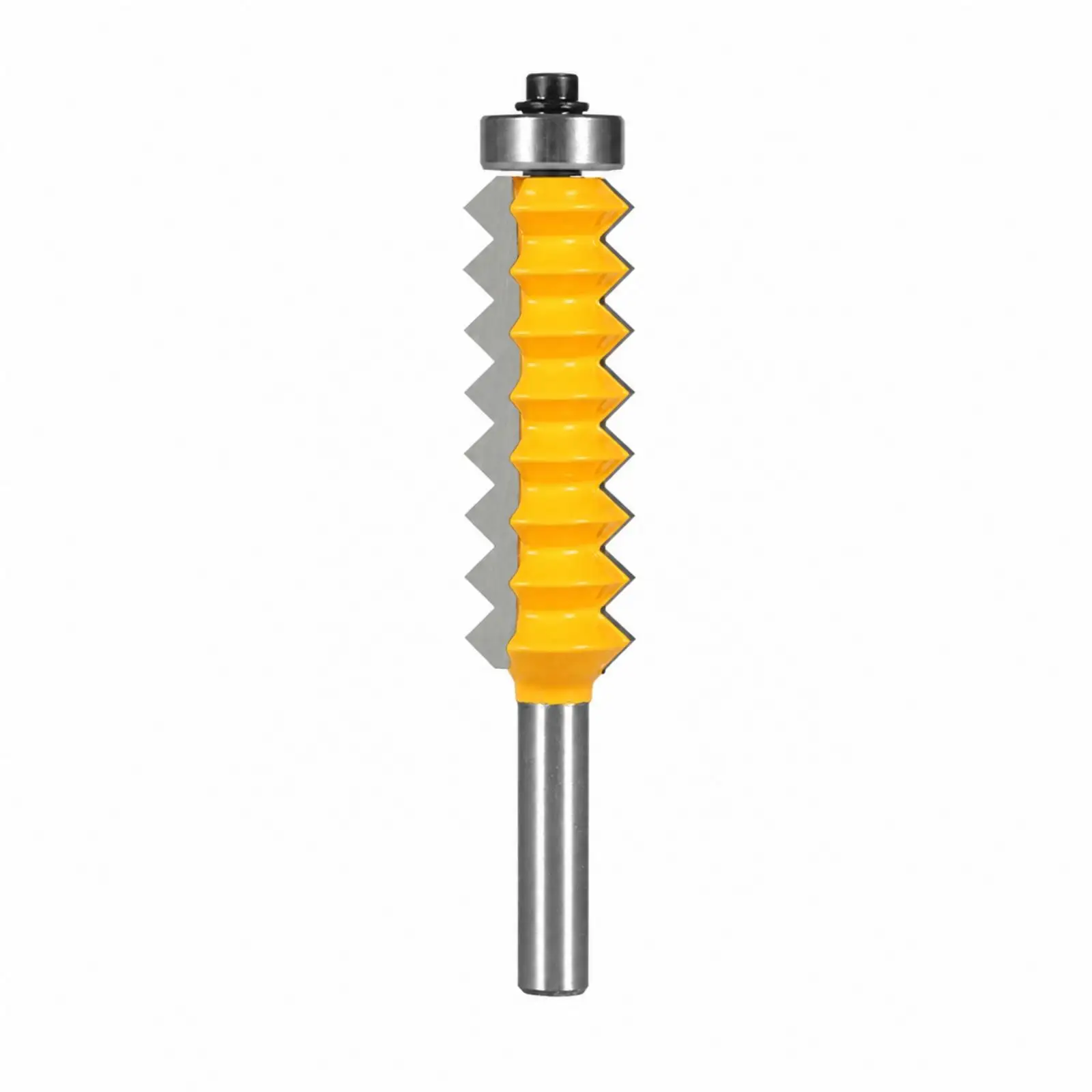 Interlocking Joining Milling Cutter for Wood Router Serrated Edge Alloy Steel Precision Joint Making Tool