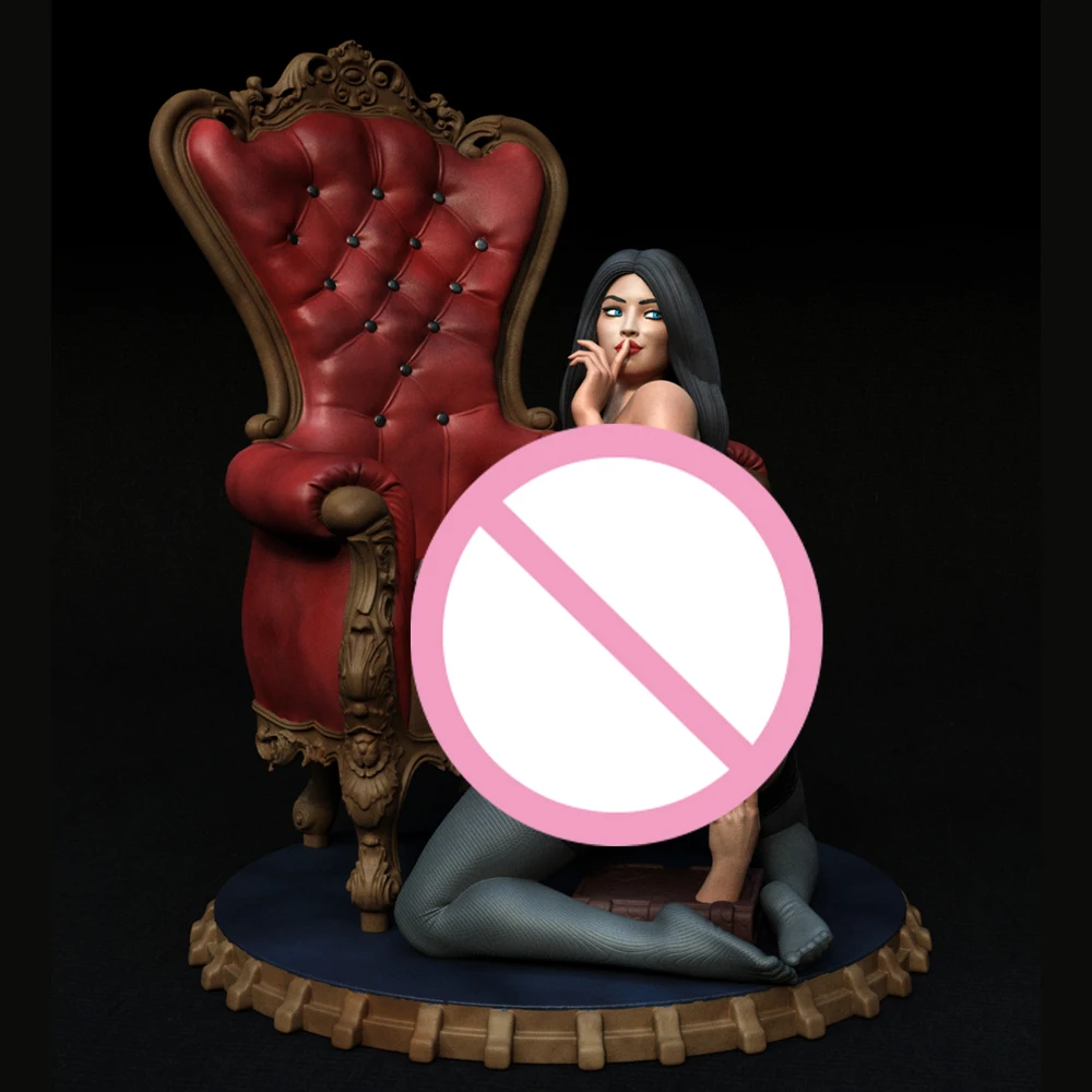 

NSFW Morticia Sexy Girl Resin Model Kit 3d Print Doll 1/24 Unassembled Resin Figure Statue Kit Unpainted Toy Gk Play Set