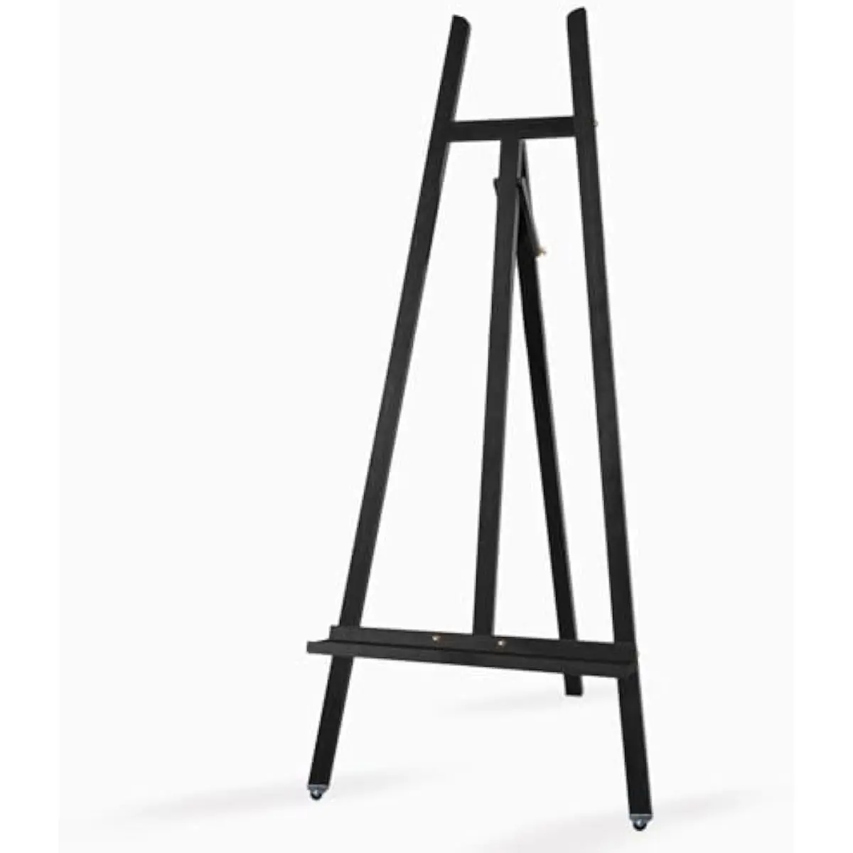 Sturdy A-Frame easel crafted from natural beechwood with lyre-style crossbar design ideal for artists studios galleries and clas