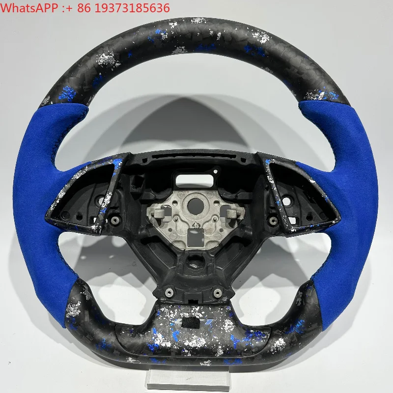 For Hot-selling Custom Sport Carbon Fiber  Steering Wheel for Chevrolet Camaro ZL1 SS Coupe 2016-2023 Models Corvette C7