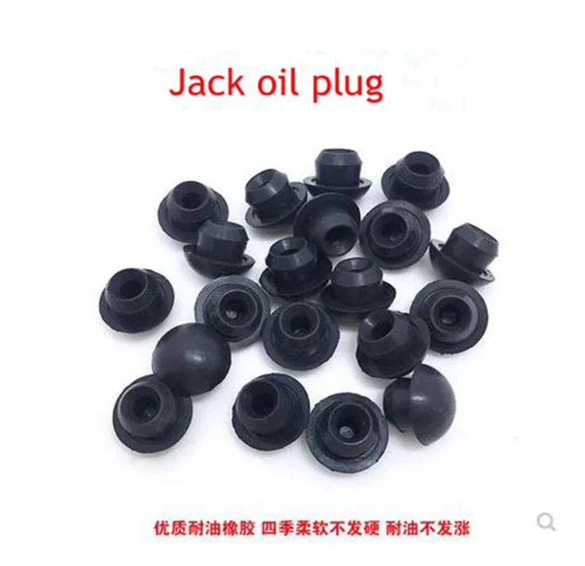 Rubber Plug Oil Cork Oil Stopper Horizontal Vertical Jack Accessories10pc