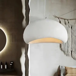 Nordic Wabi Sabi E27 Led Kroonluchter Eetkamer Led Hanglampen Glans Bar Opschorten Lamp Home Decor Loft Opknoping Licht armatuur