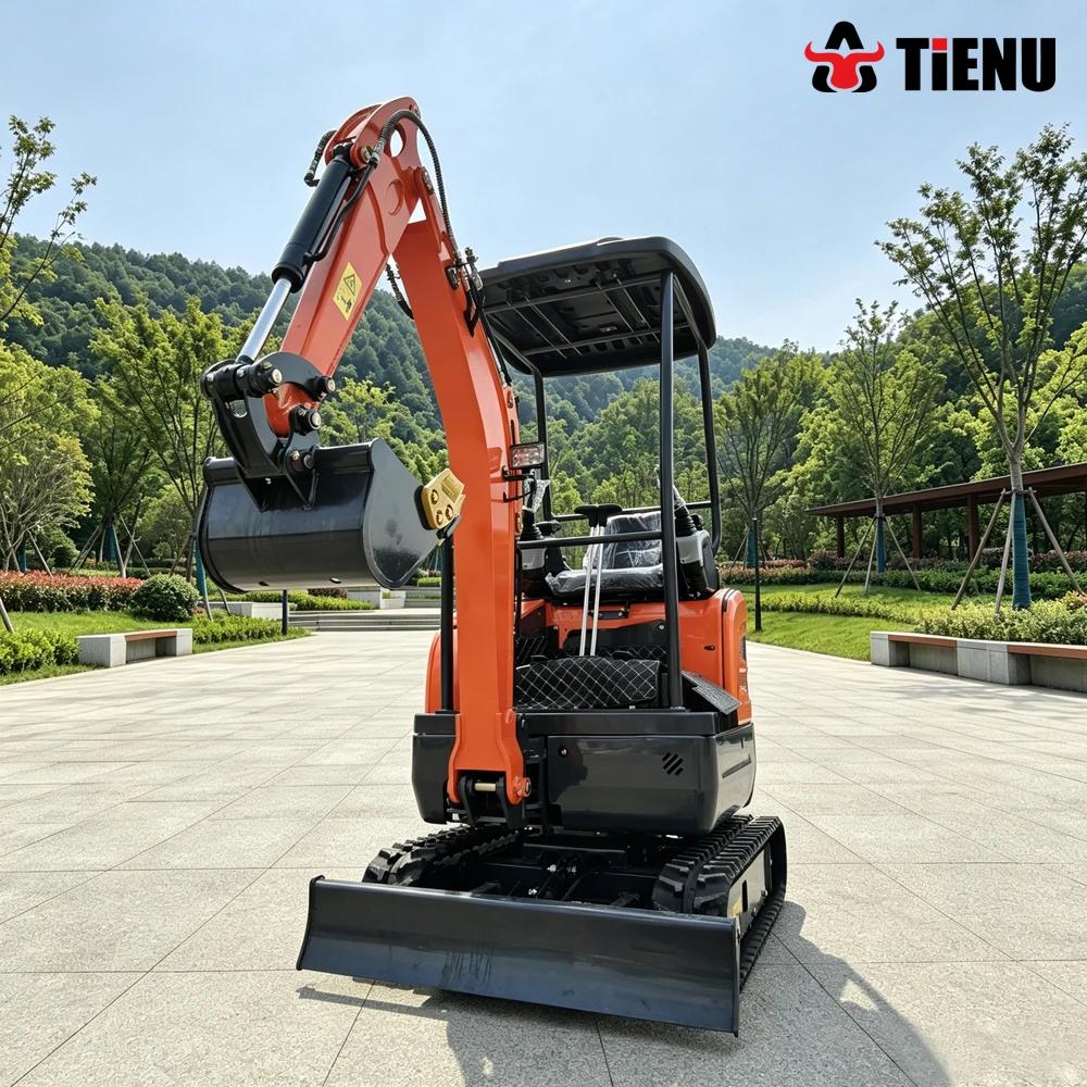 Professional Grade Compact Excavator EPA Certified and Customizable Compliant with Euro V Emission Standards