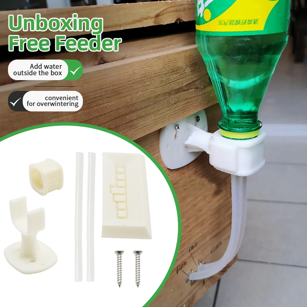 1Pc Beekeeping Honey Bee Feeder Top Dispenser Feeding Honey Sugar Feed Trough Beehive Water Feeder Bee Feeder Beekeeper Tool