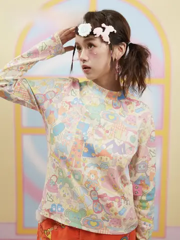 여성용 티셔츠 가을 긴팔 라운드넥 일반 길이 면 프린트 긴팔 라운드넥 일반 길이 면 여성용 티셔츠 여성용 티셔츠 Best5 여성용 티셔츠 가을 긴팔 라운드넥 일반 길이 면 프린트 긴팔 라운드넥 일반 길이 면 여성용 티셔츠 여성용 티셔츠 Best5