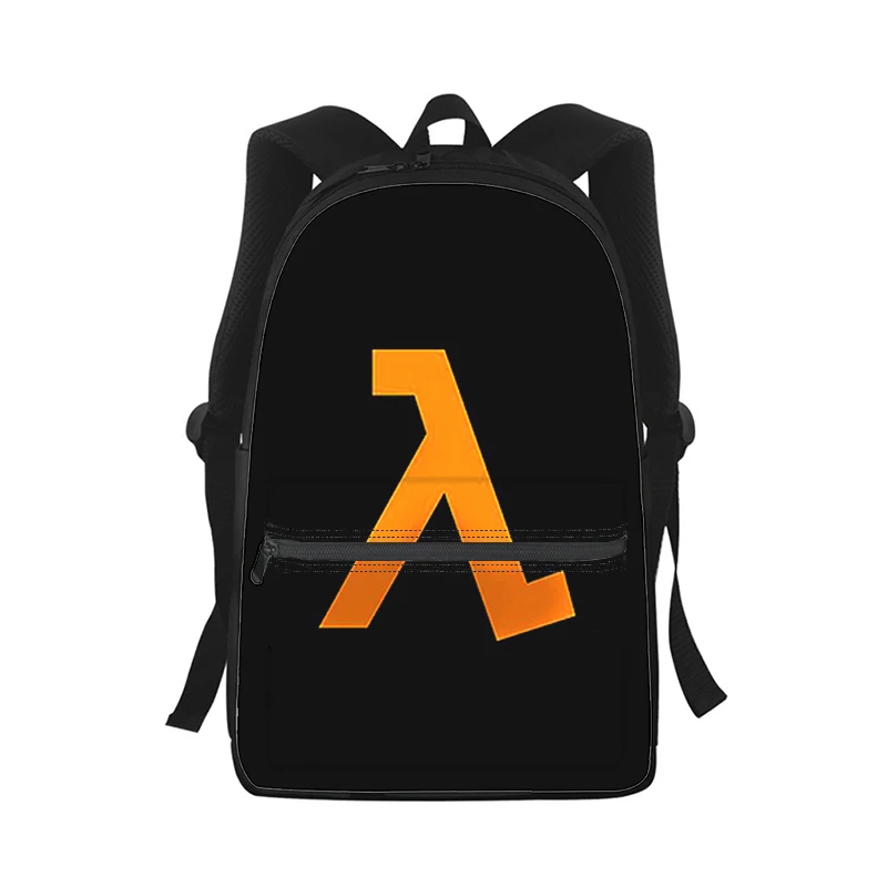 

half life HL game Men Women Backpack 3D Print Fashion Student School Bag Laptop Backpack Kids Travel Shoulder Bag