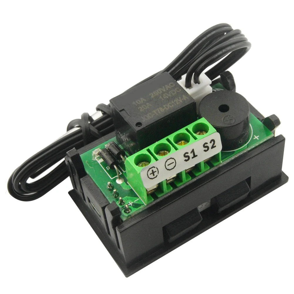 W2809 12V AC110-220V Sonde Lijn Digitale Temperatuurregeling Led Display Thermostaat Met Warmte/Koeling Controle-Instrument